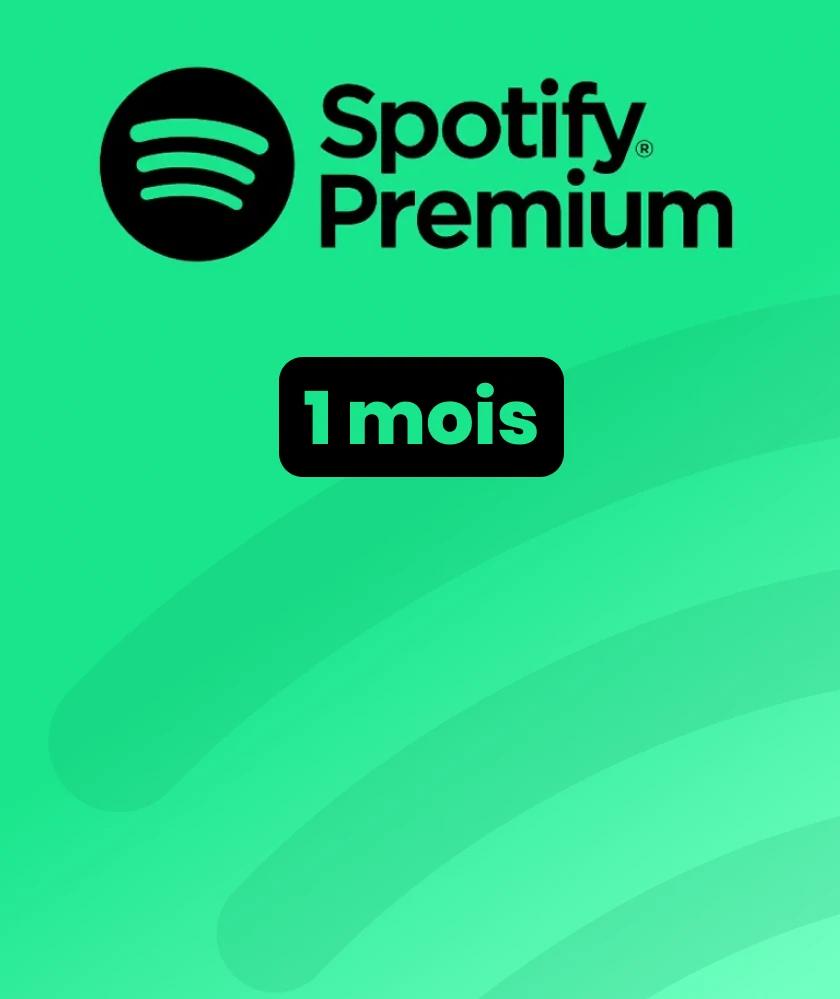 Spotify Premium 1 mois