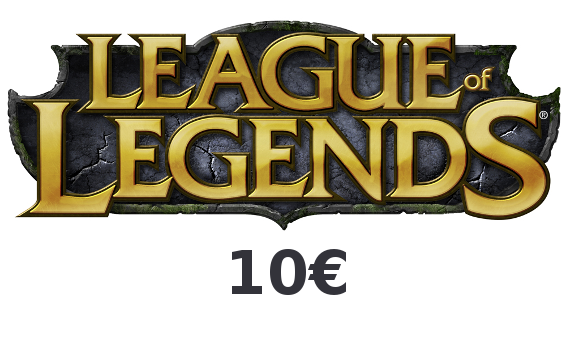 Carte prépayée RP League of Legends 10€