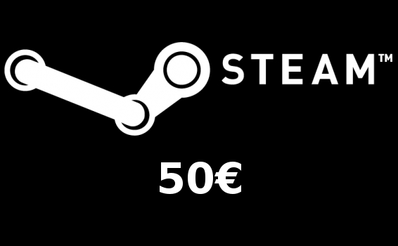 Carte prépayée Steam 50€