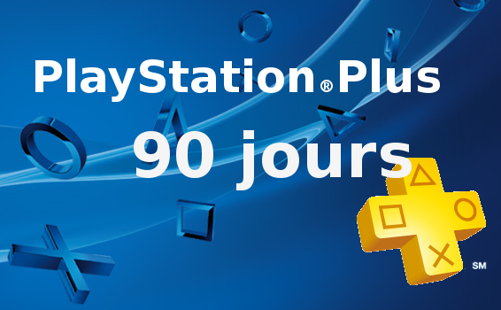 Abonnement Playstation Plus France 90 jours