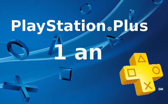 Abonnement Playstation Plus 1 an - Pass to Card