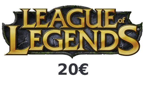 Carte prépayée RP League of Legends 20€