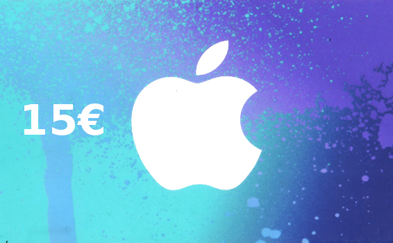 Carte prépayée App Store 15€