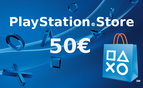 Carte prépayée Playstation Network France 50€